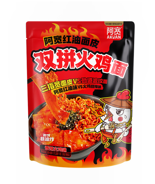 阿宽双拼火鸡面（香辣火鸡味）